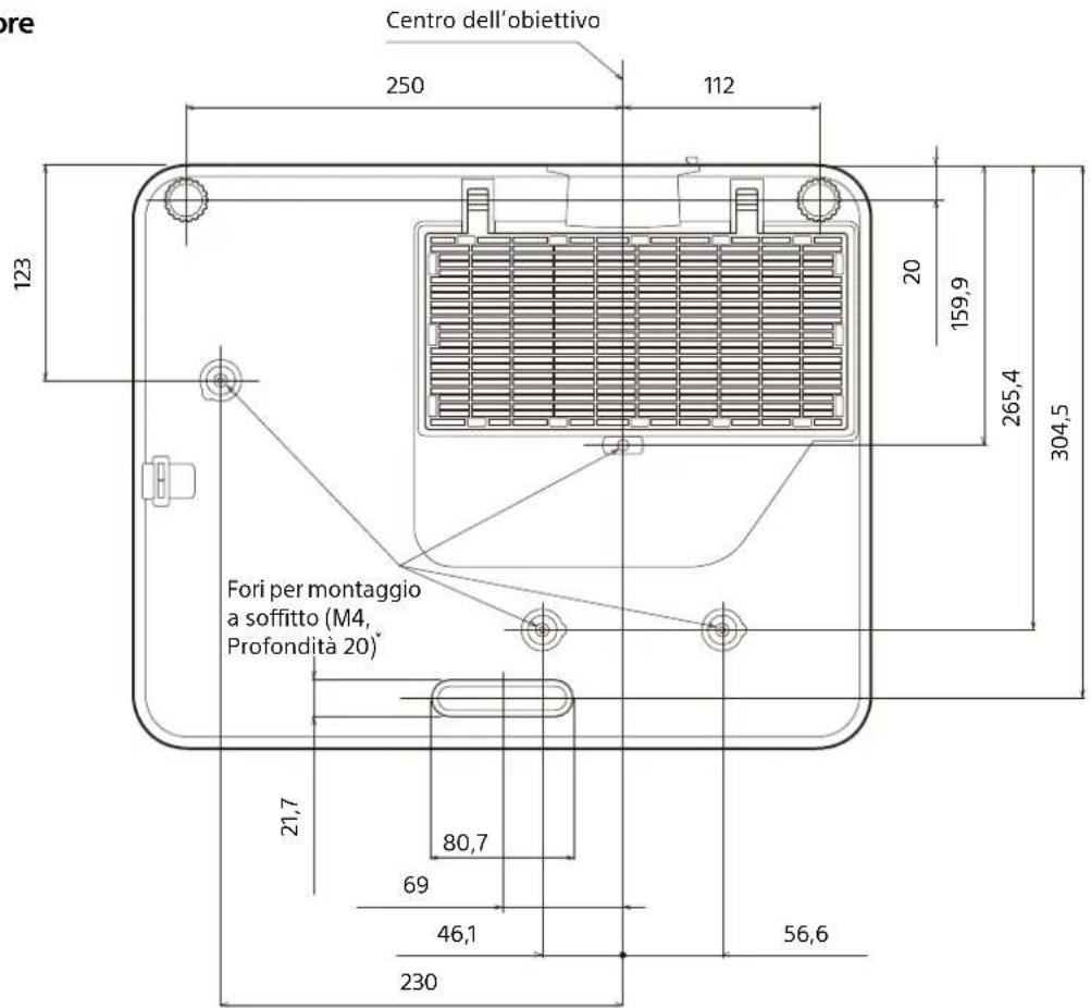 SONY VPLPHZ60 - Dimensioni - 4