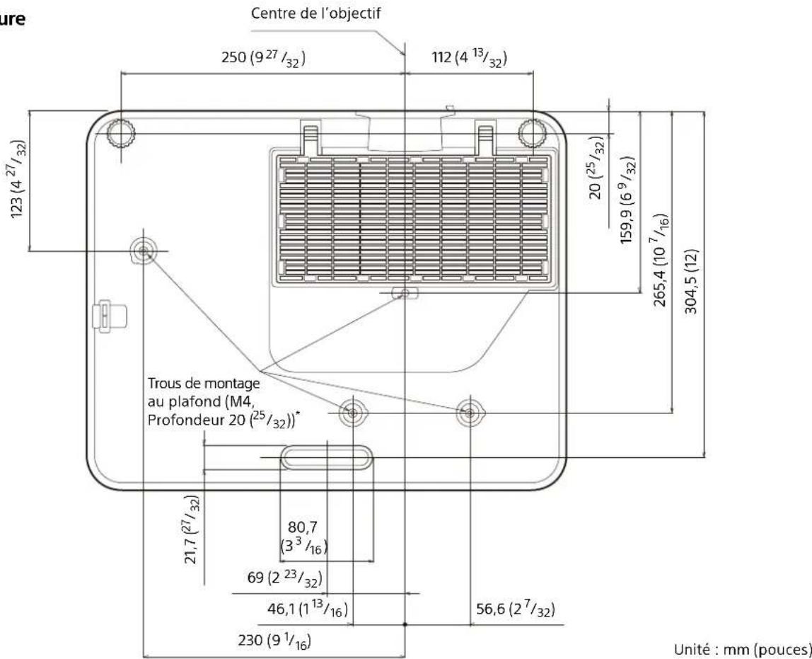 SONY VPLPHZ60 - Dimensions - 4