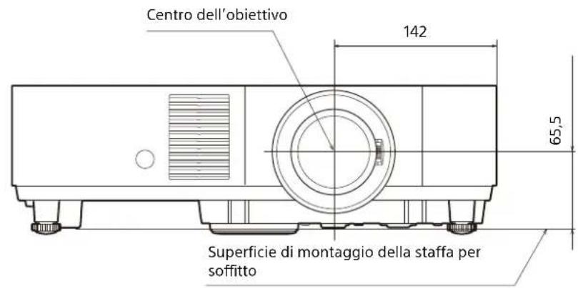 SONY VPLPHZ60 - Dimensioni - 1
