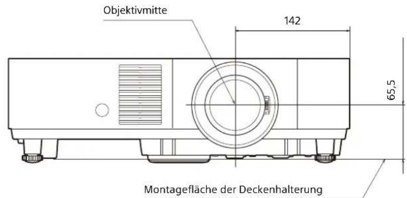 SONY VPLPHZ60 - Abmessungen - 1