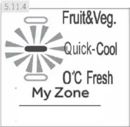 5.11.4 Fruit&Veg. Quick-Cool O°C Fresh My Zone