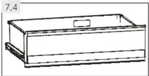 HAIER HFW7720EWMP - Aviso: Estantes - 2