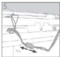 HAIER HFW7720EWMP - Étapes de montage (Fig. 10.9) : - 2
