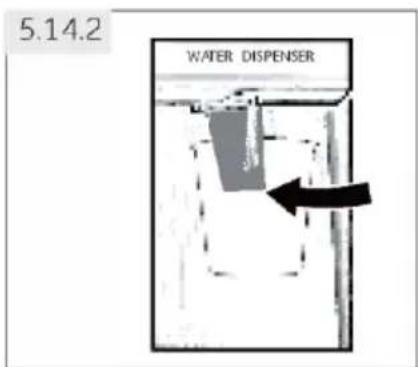 5.14.2 WATER DISPENSER