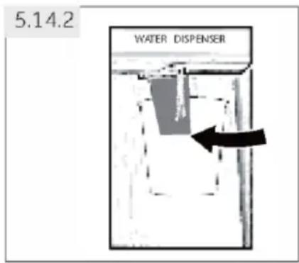 5.14.2 WATER DISPENSER