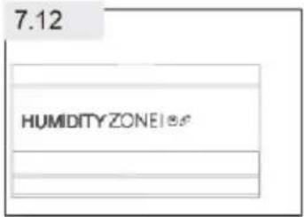 7.12 HUMIDITY ZONEI®