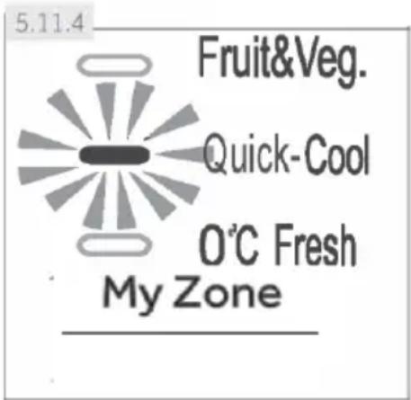5.11.4 Fruit&Veg. Quick-Cool O°C Fresh My Zone