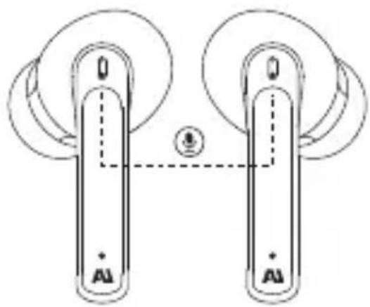Ausounds AUFrequency ANC - 제어 - 2