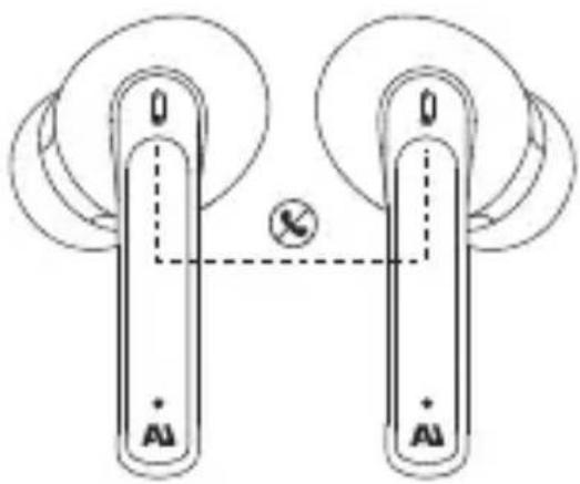 Ausounds AUFrequency ANC - Eingehenden Anruf ablehnen/beenden - 1