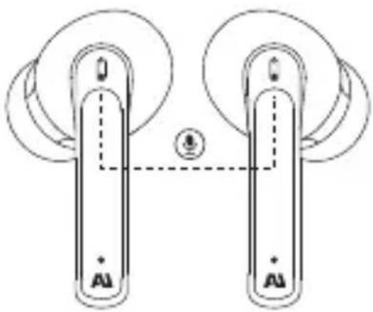 Ausounds AUFrequency ANC - Attiva Siri o altri assistenti vocali - 1