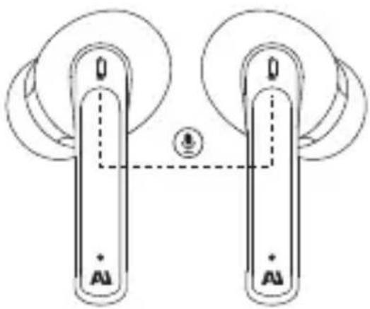 Ausounds AUFrequency ANC - Ativar Siri ou outros assistentes de voz - 1