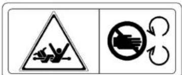 KUBOTA GR2120 - DANGER / POISON - 1