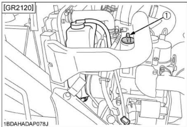 KUBOTA GR2120 - AVERTISSEMENT - 2
