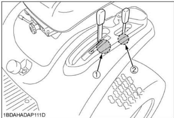 KUBOTA GR2120 - AVERTISSEMENT - 9