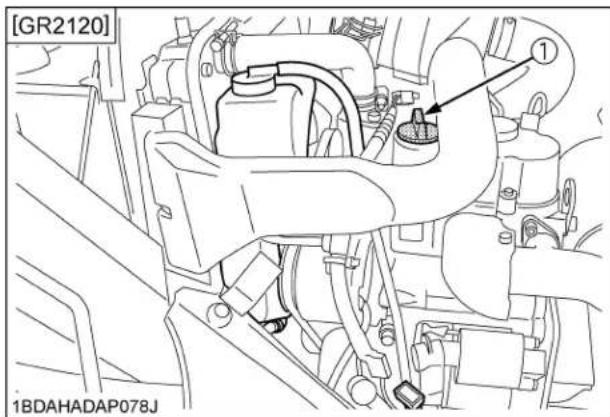 KUBOTA GR2120 - AVERTISSEMENT - 2