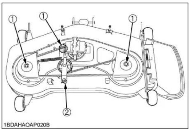 KUBOTA GR2120 - AVERTISSEMENT - 1