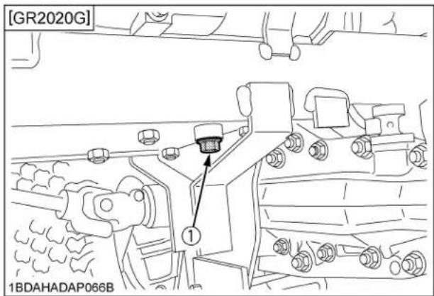 KUBOTA GR2120 - AVERTISSEMENT - 1