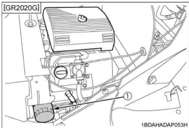 KUBOTA GR2120 - IMPORTANT : - 1