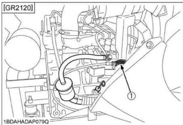 KUBOTA GR2120 - AVERTISSEMENT - 16