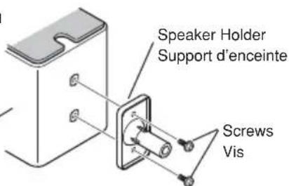 YAMAHA MS100DR - ■ Setup Example • Exemple d'installation - 1
