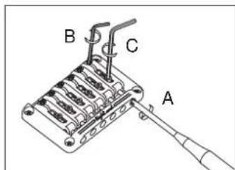 IBANEZ BTB686SC - TIGHT END BRIDGE (SRC) - 1
