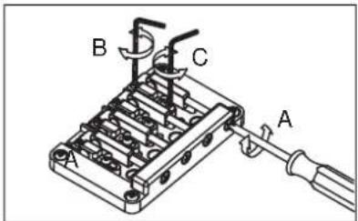 IBANEZ BTB686SC - TIGHT END BASS BRIDGE (Grooveline) - 1