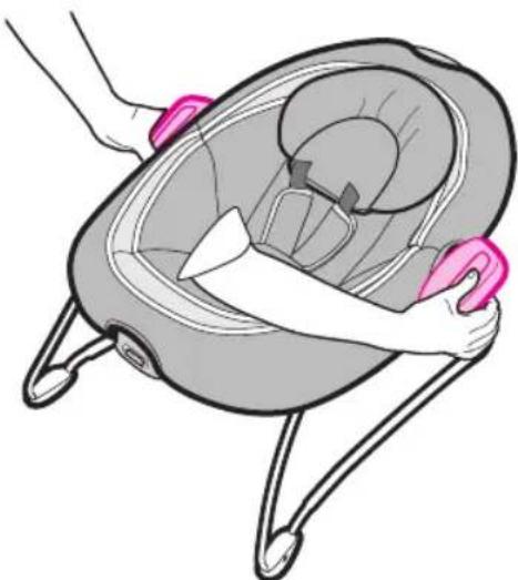 GRACO DuetConnect - - Como sacar el saltador - 2