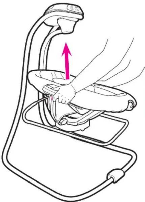 GRACO DuetConnect - - Como sacar el saltador - 1