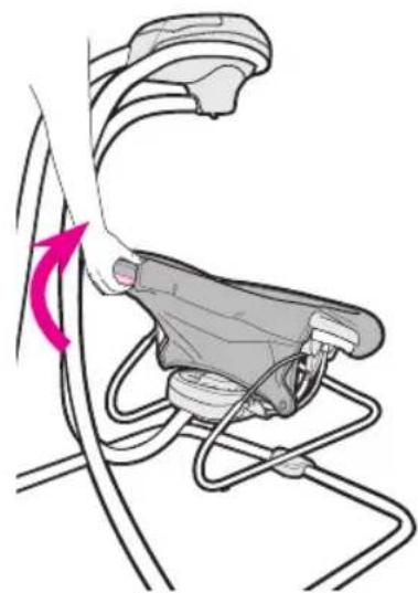GRACO DuetConnect - - Instalación de la almohadilla del asiento - 9