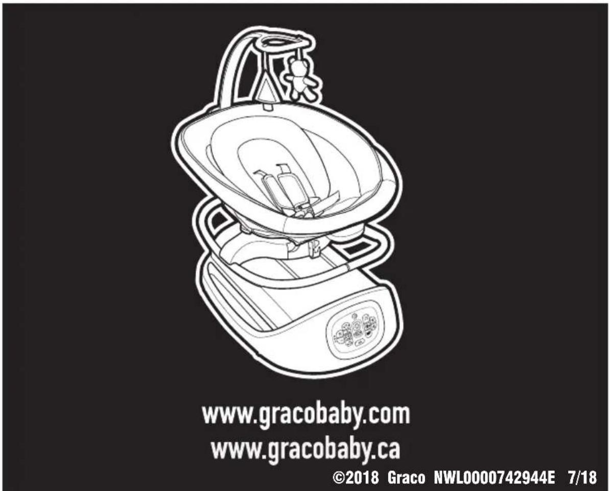 GRACO Sense2Soothe - Columpio Sense2Soothe™ con tecnología Cry Detection™ - 1