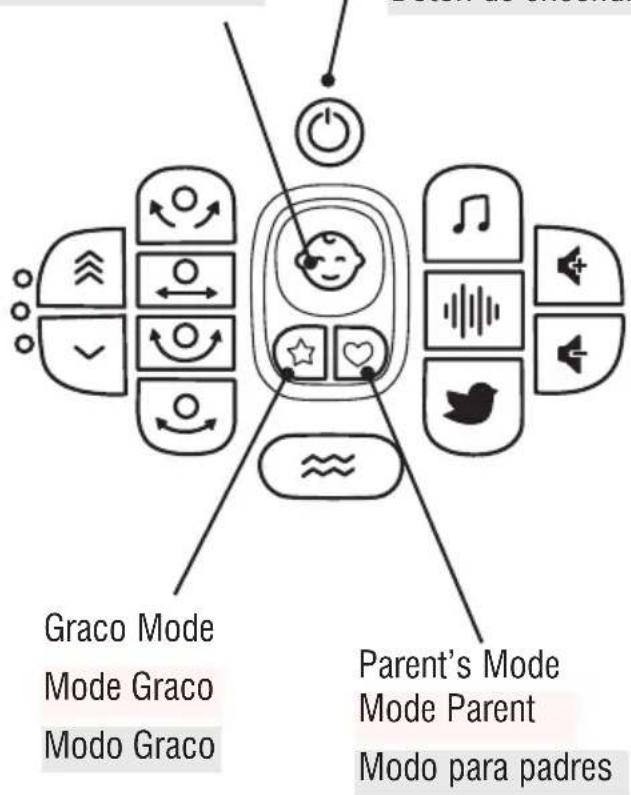 GRACO Sense2Soothe - (Boutons du volume des sons) - 1