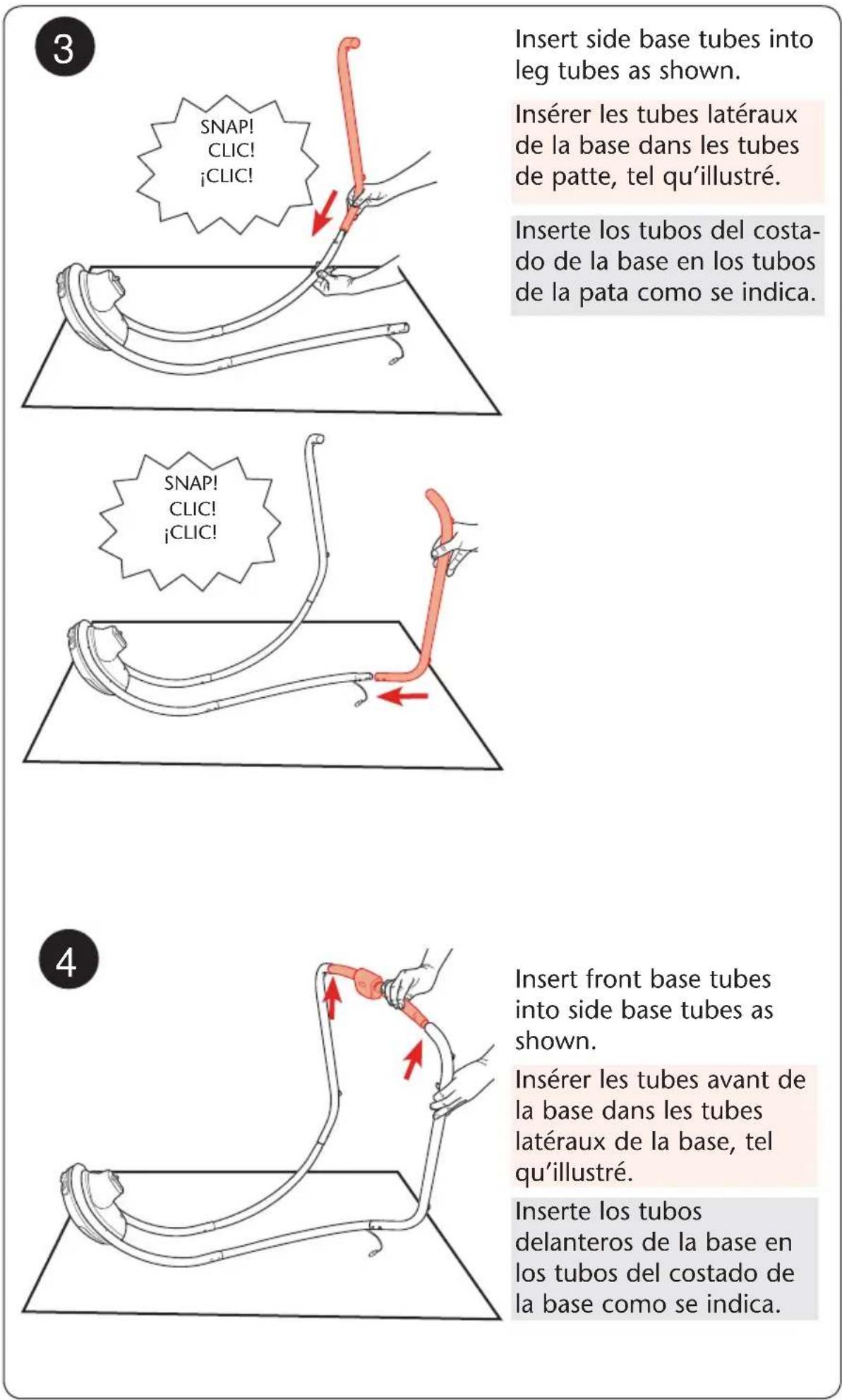 GRACO Simple Sway - Accessories Accessoires Accesorios - 11