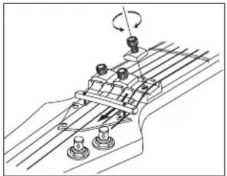 IBANEZ BTB675M - EINSTELLEN DER INTONATION - 2