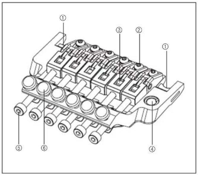 IBANEZ BTB675M - EDGE TREMOLO BRIDGE - 1