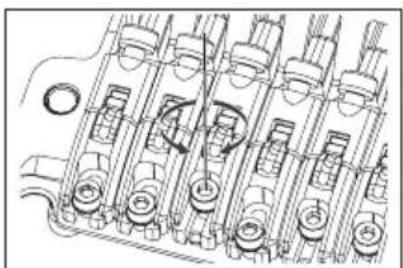 IBANEZ BTB675M - ADJUSTING THE INTONATION - 2