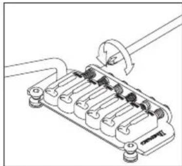 IBANEZ BTB675M - RÉGLAGE DE L'INTONATION (SAT PRO2) - 3