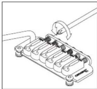 IBANEZ GIO GSR205 - MONTAGGIO DEL BRACCIO DEL TREMOLO - 5