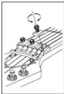 IBANEZ GIO GSR205 - ADJUSTING THE INTONATION - 1