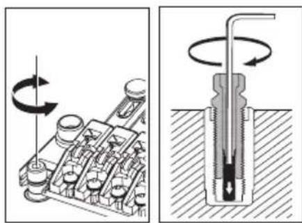 IBANEZ Classical GA1 - VERROUILLAGE DE LA TIGE - 4
