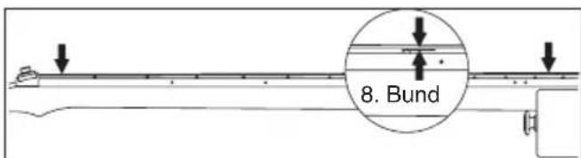 IBANEZ Gary Willis GWB35 - EINSTELLEN DES HALSES - 1