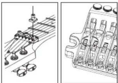 IBANEZ RG421RW - ADJUSTING THE INTONATION - 1