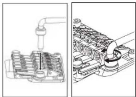 IBANEZ Premium SR1200E - ATTACHING THE TREMOLO ARM - 1