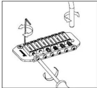IBANEZ GIO GSR200L - ADJUSTING THE INTONATION & THE STRING HEIGHT (FAT 6/STD) - 1