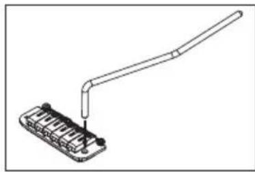 IBANEZ Artcore AMF73T - ADJUSTING THE STRING HEIGHT (FAT10/SAT10) - 2