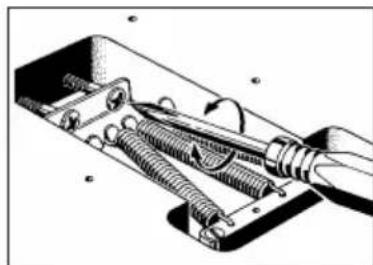 IBANEZ Iron Label ARZIR20 - Réglage du ressort de vibrato - 1