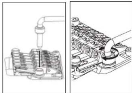 IBANEZ Artwood AC400 - ATTACHING THE TREMOLO ARM - 1