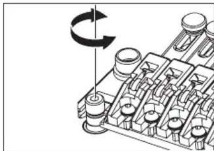 IBANEZ Premium SR1805E - ADJUSTING THE ACTION - 5