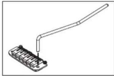 IBANEZ Premium SR1806E - REGOLAZIONE DELL'ALTEZZA DELLA CORDA (FAT20/FAT10/SAT10) - 2