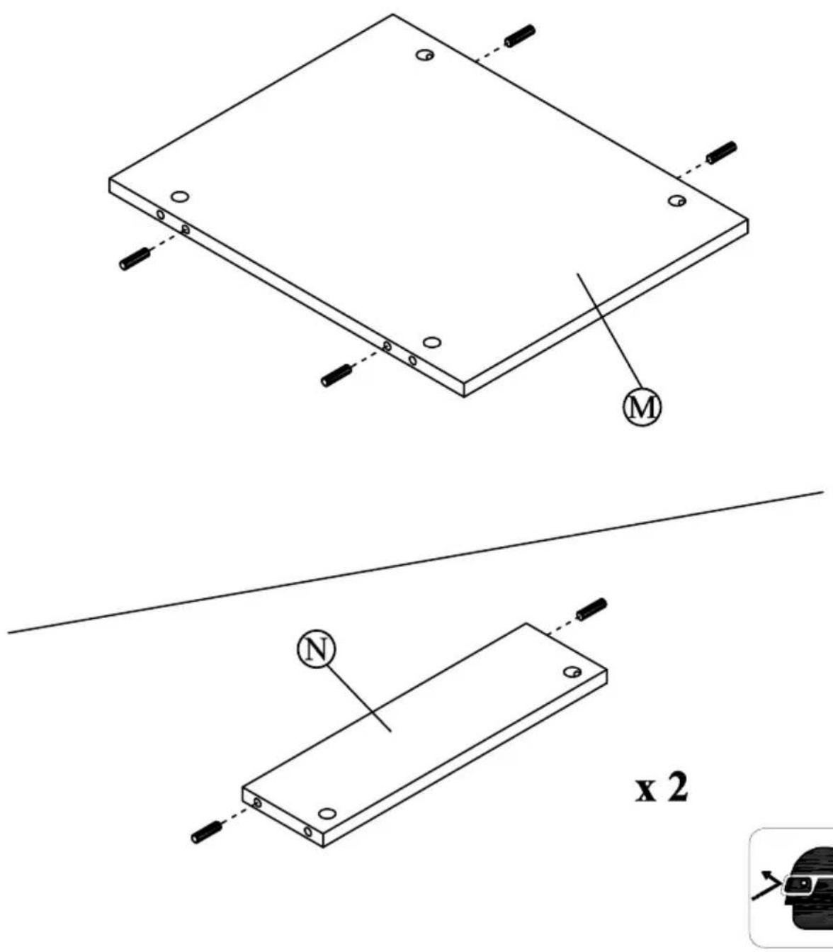 BUSH Cabot WC3143003K - STEP7 - 2