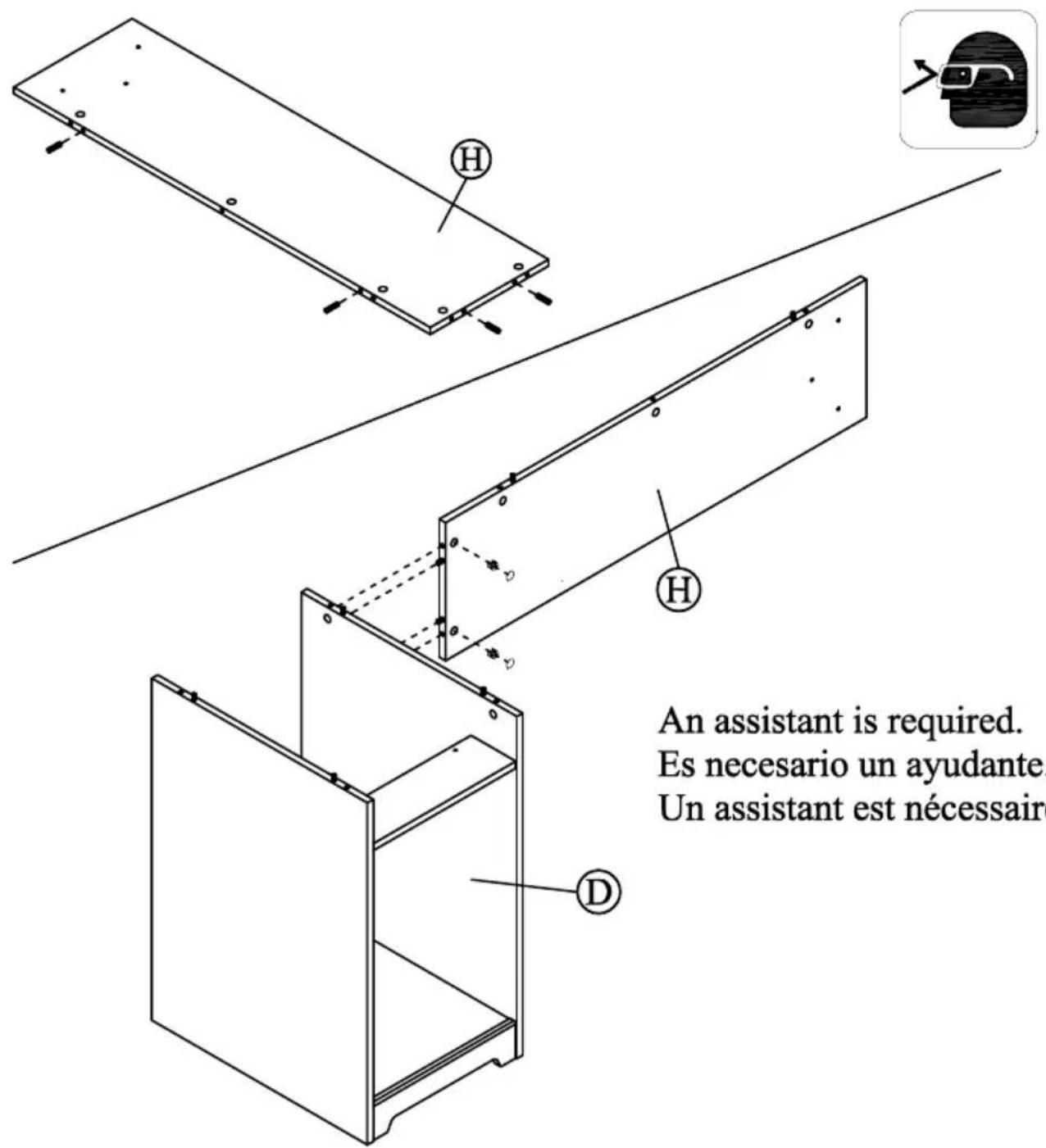 BUSH Cabot WC3143003K - STEP 12 - 4